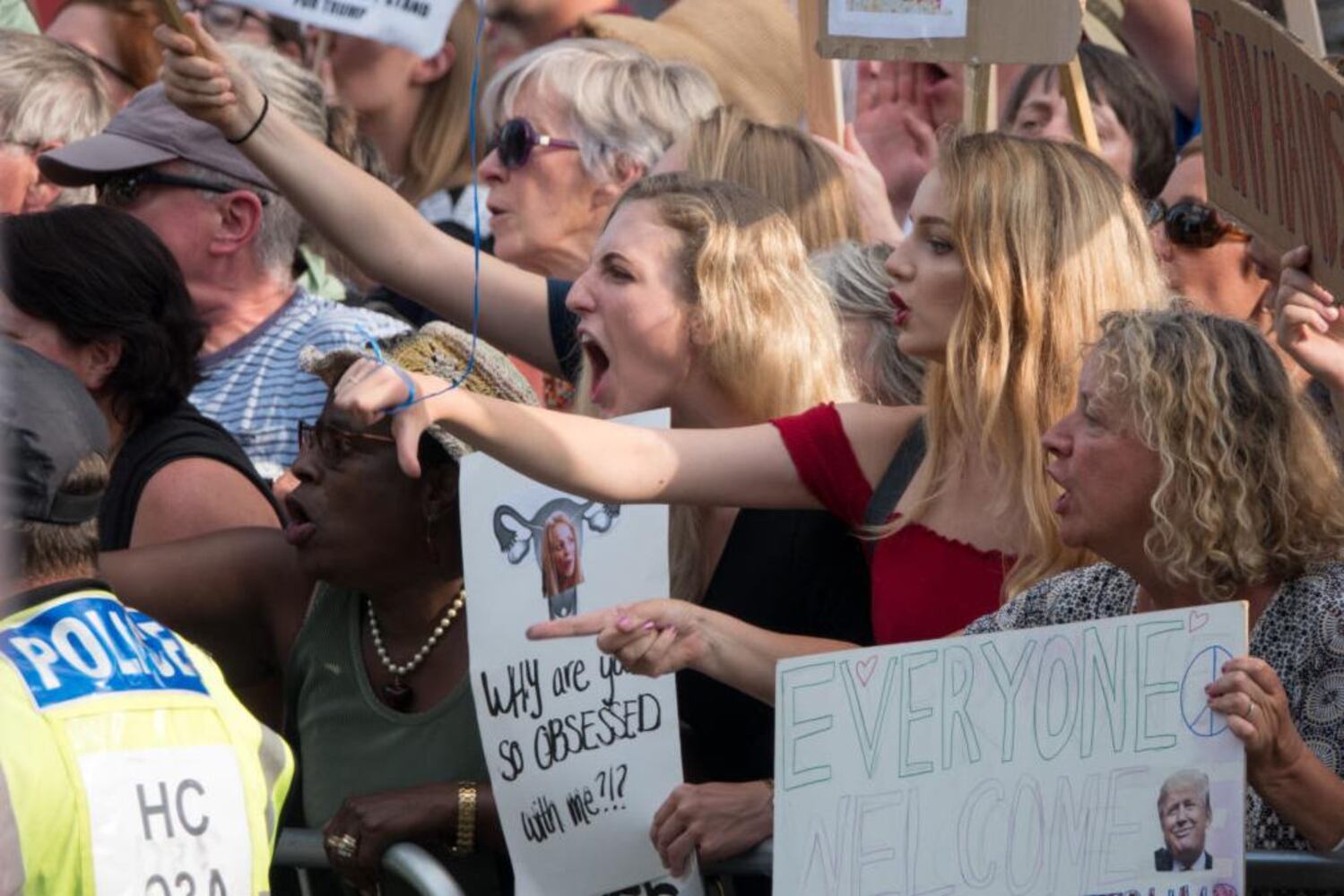 Photos: Protests planned as Trump visits UK