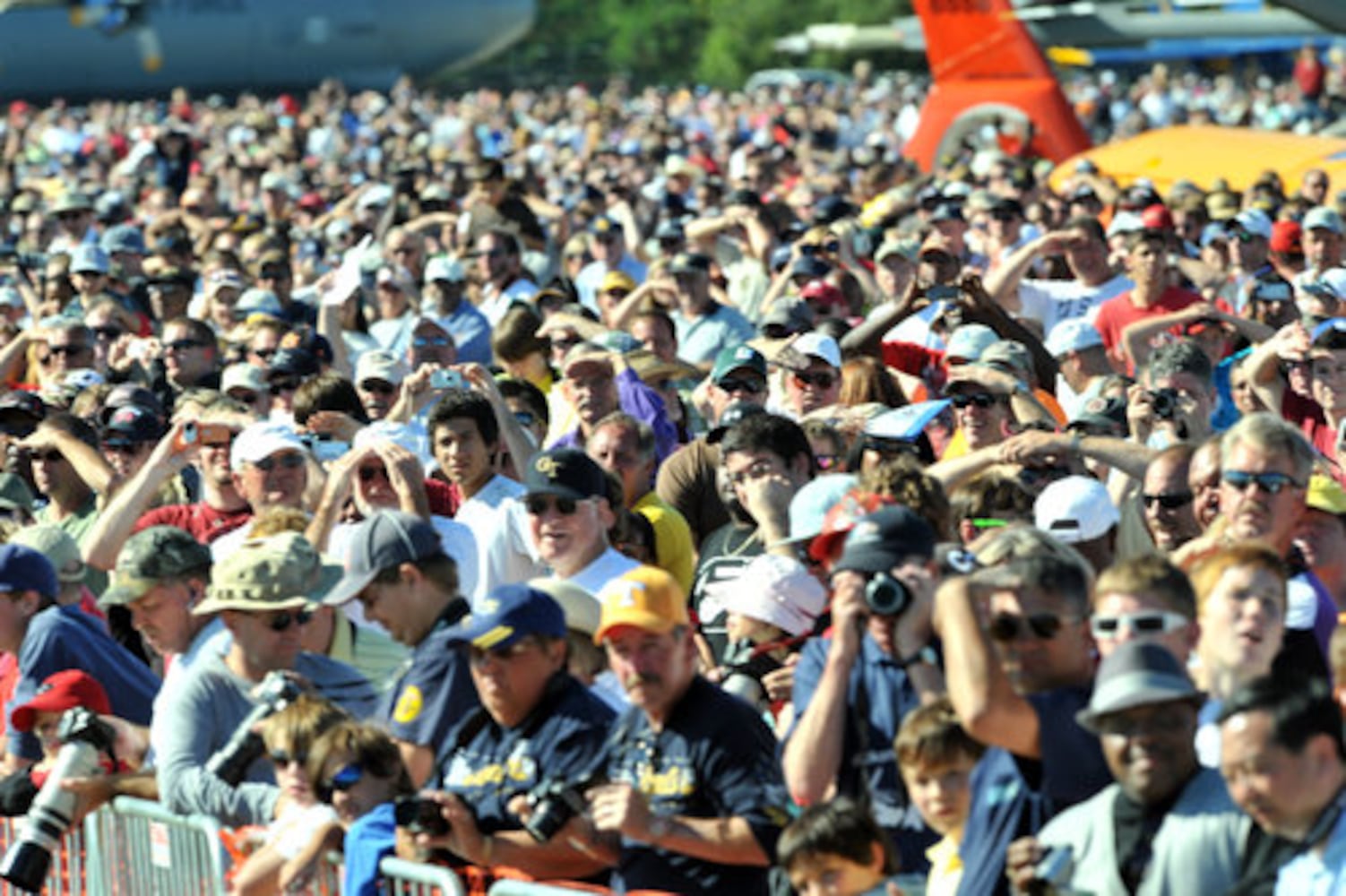 Blue Angels air show at Dobbins