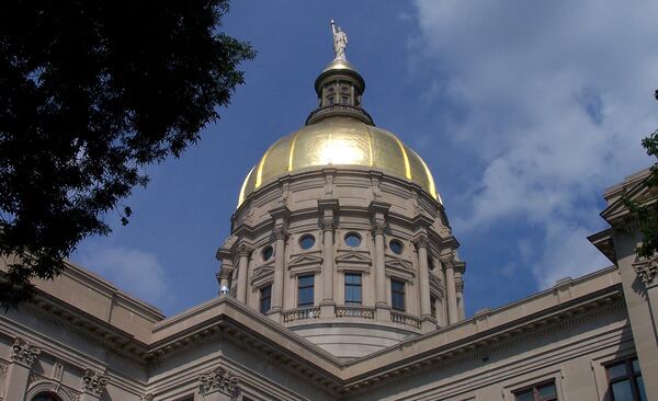 Georgia’s state Capitol in Atlanta. (AJC)