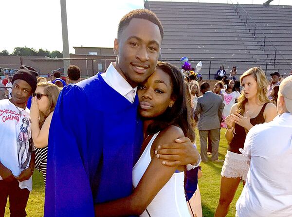 Carldrake Finister, shown with his older sister, was a 2015 graduate of Paulding County High School.