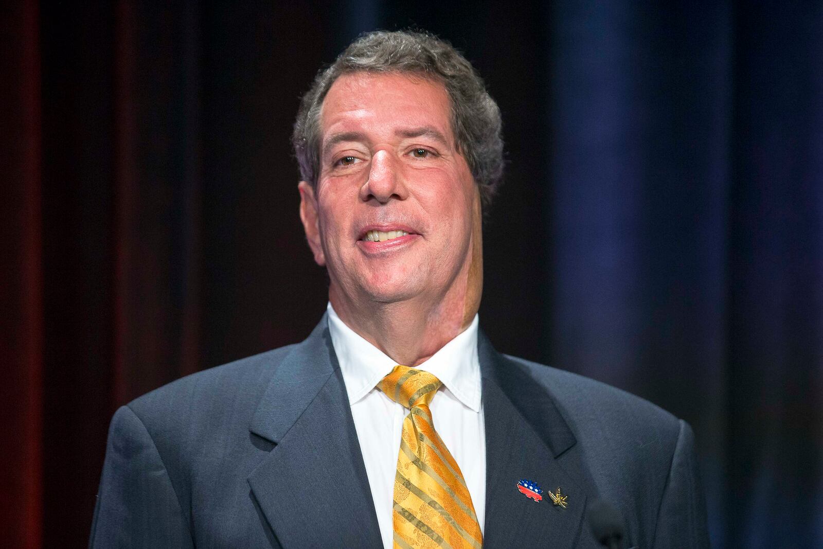 10/23/2018 -- Atlanta, Georgia -- Georgia Libertarian Gubernatorial candidate Ted Metz during a live taping of the 2018 Gubernatorial debate for the Atlanta Press Club at the Georgia Public Broadcasting studio in Atlanta, Tuesday, October 23, 2018. (ALYSSA POINTER/ALYSSA.POINTER@AJC.COM)