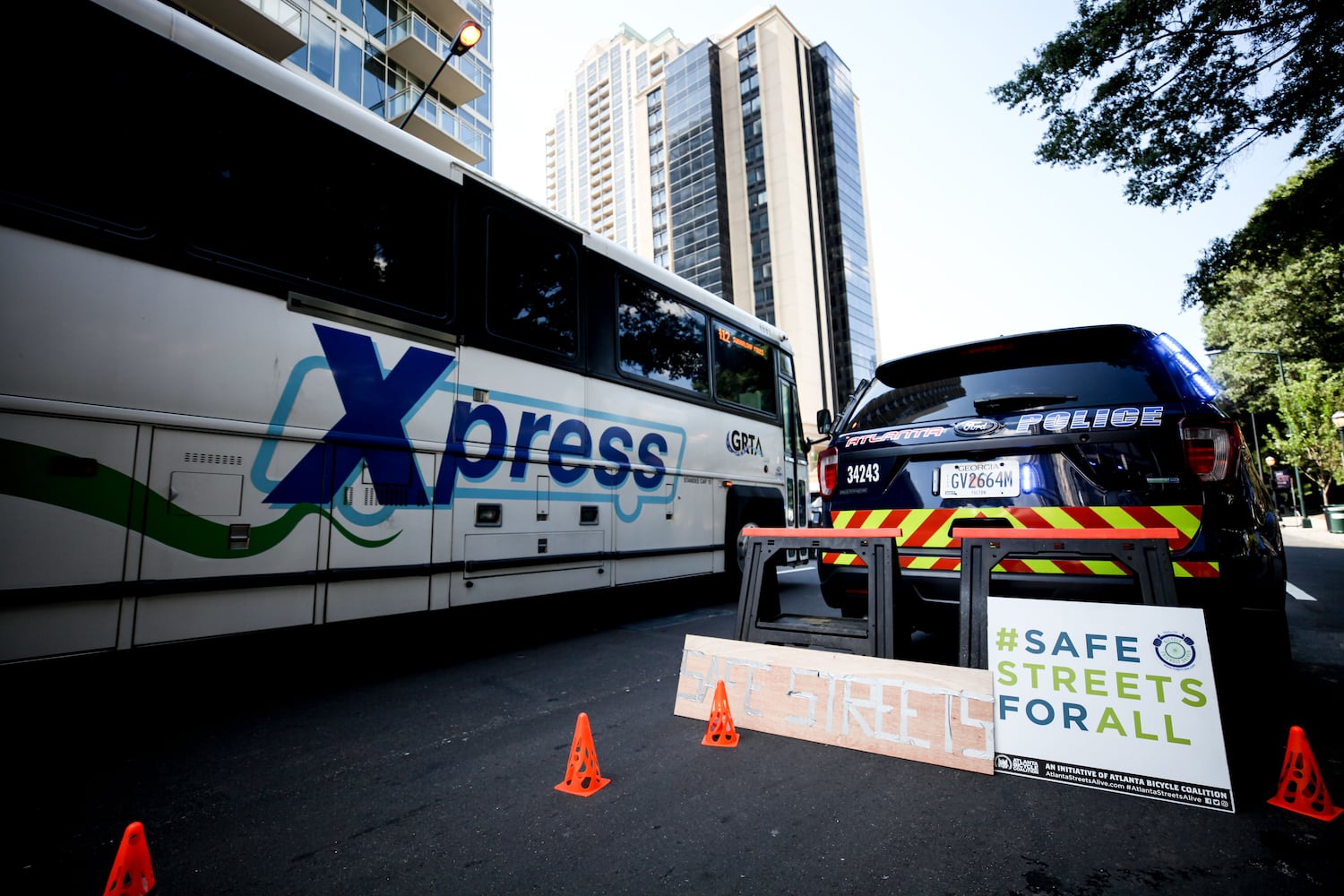 Photos: Atlanta scooter riders rally for safer streets