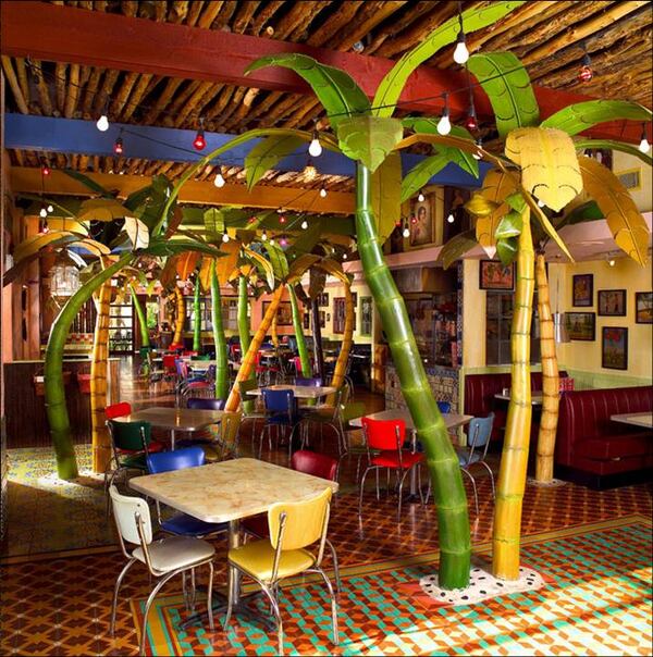 A look inside the Chuy's that is set to open in Akers Mills Square in late February, according to its PR firm M-Squared.