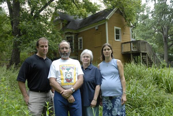 The Kirkwood Neighbors’ Organization attempted to block demolition of author Hannah Palmer’s former home, a turn-of-the-century, Queen Anne-style farmhouse in Kirkwood. It was leveled in 2001. PHOTO CREDIT: Joeff Davis