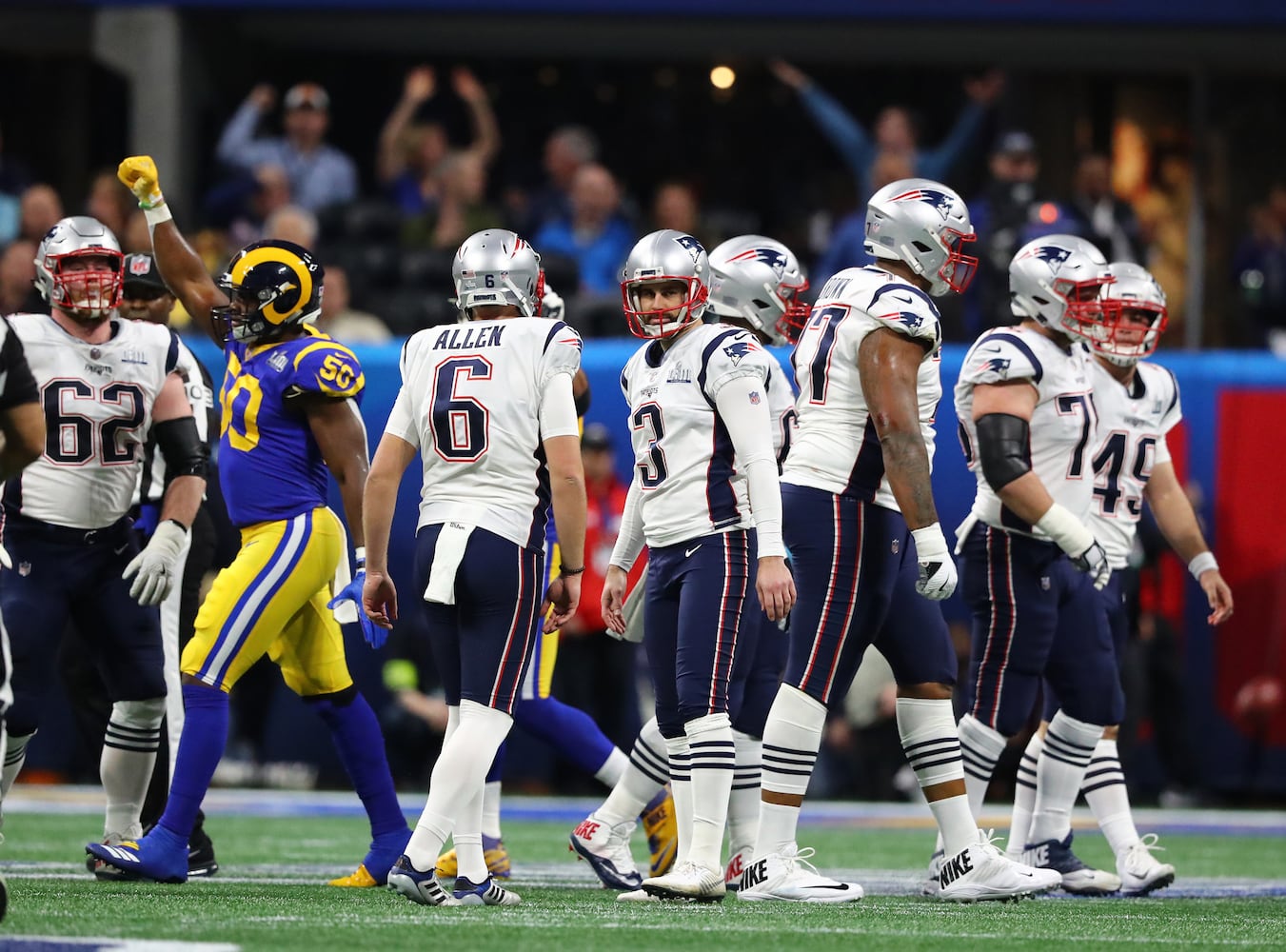 Photos: Patriots, Rams collide in Super Bowl in Atlanta