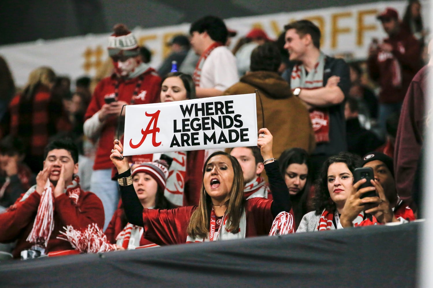 Photos: The scene at the Georgia-Alabama championship game