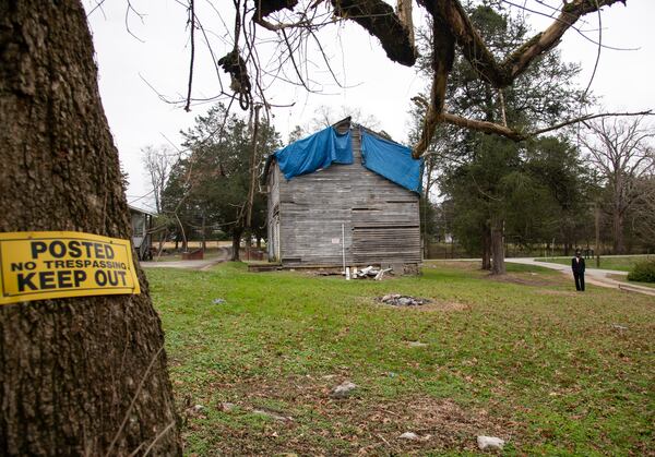 After a storm damaged the roof in 2020, the building was deemed unsafe. Contributed by Mark Gilliland