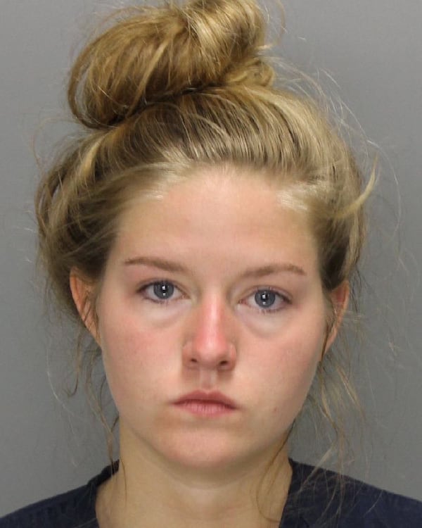 Mugshot of Abigail Cook (Cobb County Sheriff's Office)