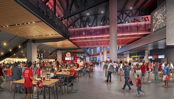 The city of Atlanta and the Hawks will share in the $192.5 million renovation, which gut much of the interior of the building to create an entirely "new" facility under the existing roof.