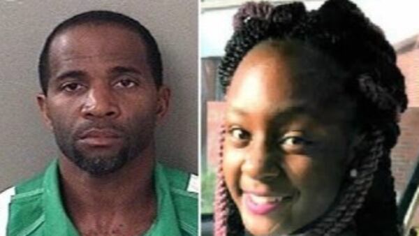 Convicted sex offender Robert Letroy Howard, left, has been arrested in the death of  12-year-old Naomi Jones. Jones disappeared on May 30 and was found dead Monday in a creek near her home .