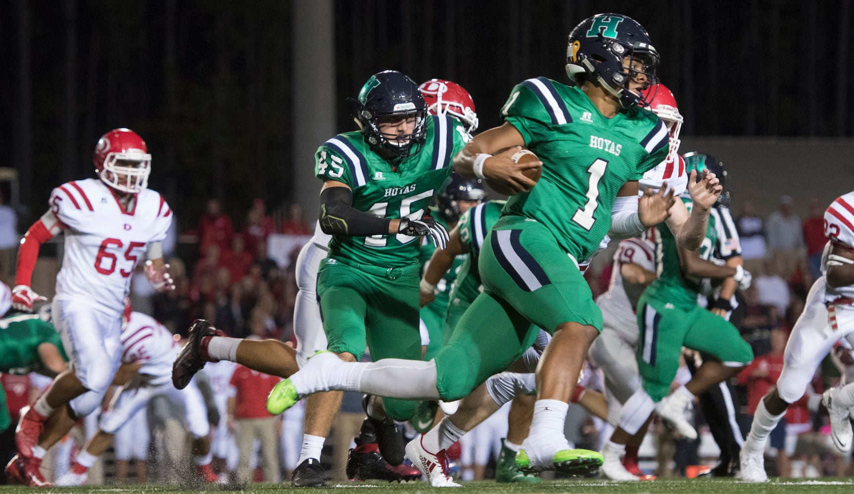 Photos: Georgia commitment Justin Fields leads Harrison