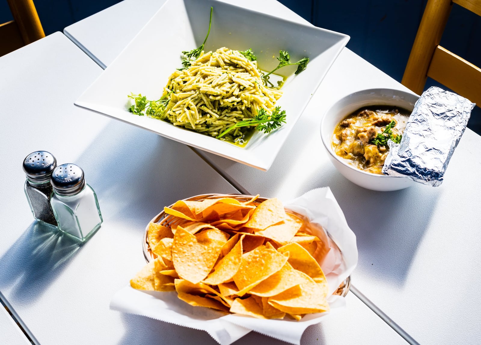 Taqueria del Sol offers fideos with stewed pork. CONTRIBUTED BY HENRI HOLLIS