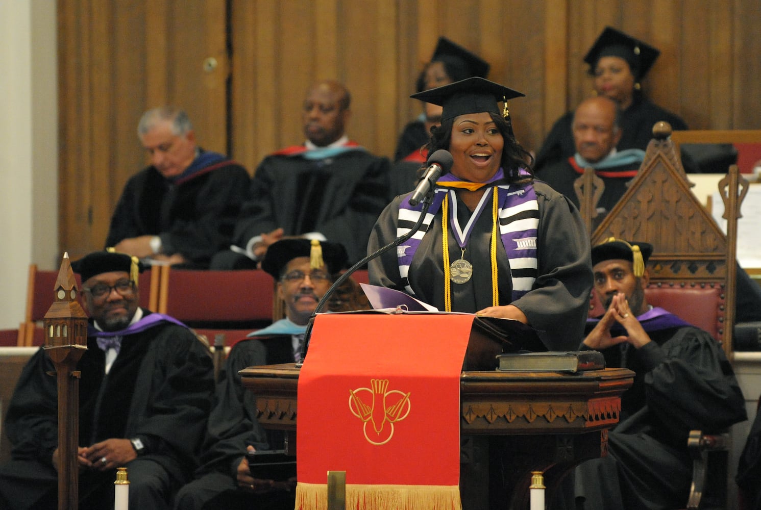 Morris Brown College spring commencement