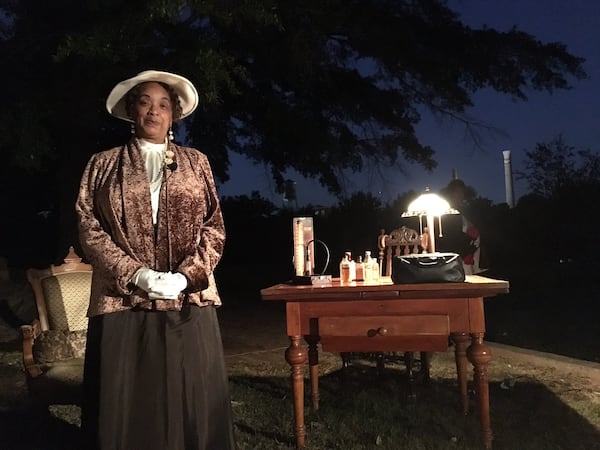 LaDoris Bias-Davis this year portrays Dr. Beatrice Thompson in Oakland Cemetery’s annual Capturing the Spirit of Oakland tours. CONTRIBUTED BY HISTORIC OAKLAND FOUNDATION