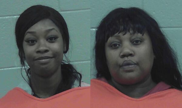 Ariana Chentale Matthews (left), Tiffany Shavonne Crawford