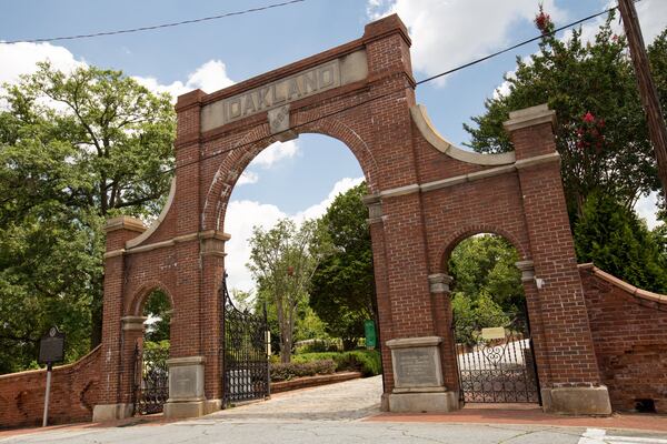 Oakland Cemetery opened in 1850, and it is estimated that 70,000 souls rest in the park. Jenni Girtman/Atlanta Event Photography