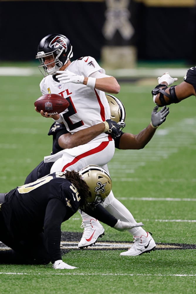 Falcons at Saints