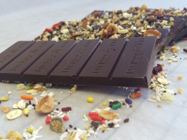 Create the chocolate bar of your dreams at Twigg & Co. then go watch "Willy Wonka and the Chocolate Factory."