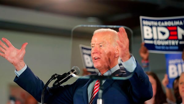 Former Vice President Joe Biden is trying to get South Carolina voters to question Bernie Sanders’ loyalty to former President Barack Obama.