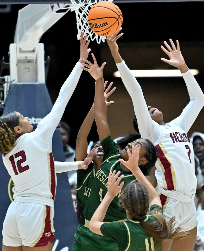 Day 3 - Class 3A Girls: Hebron Christian vs. Wesleyan