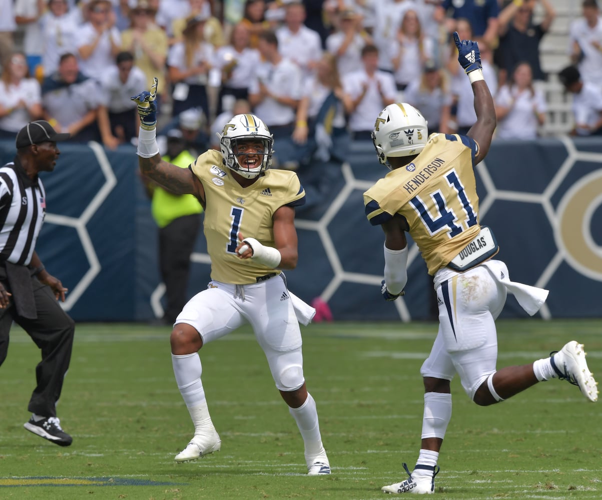 Photos: Georgia Tech is upset by The Citadel