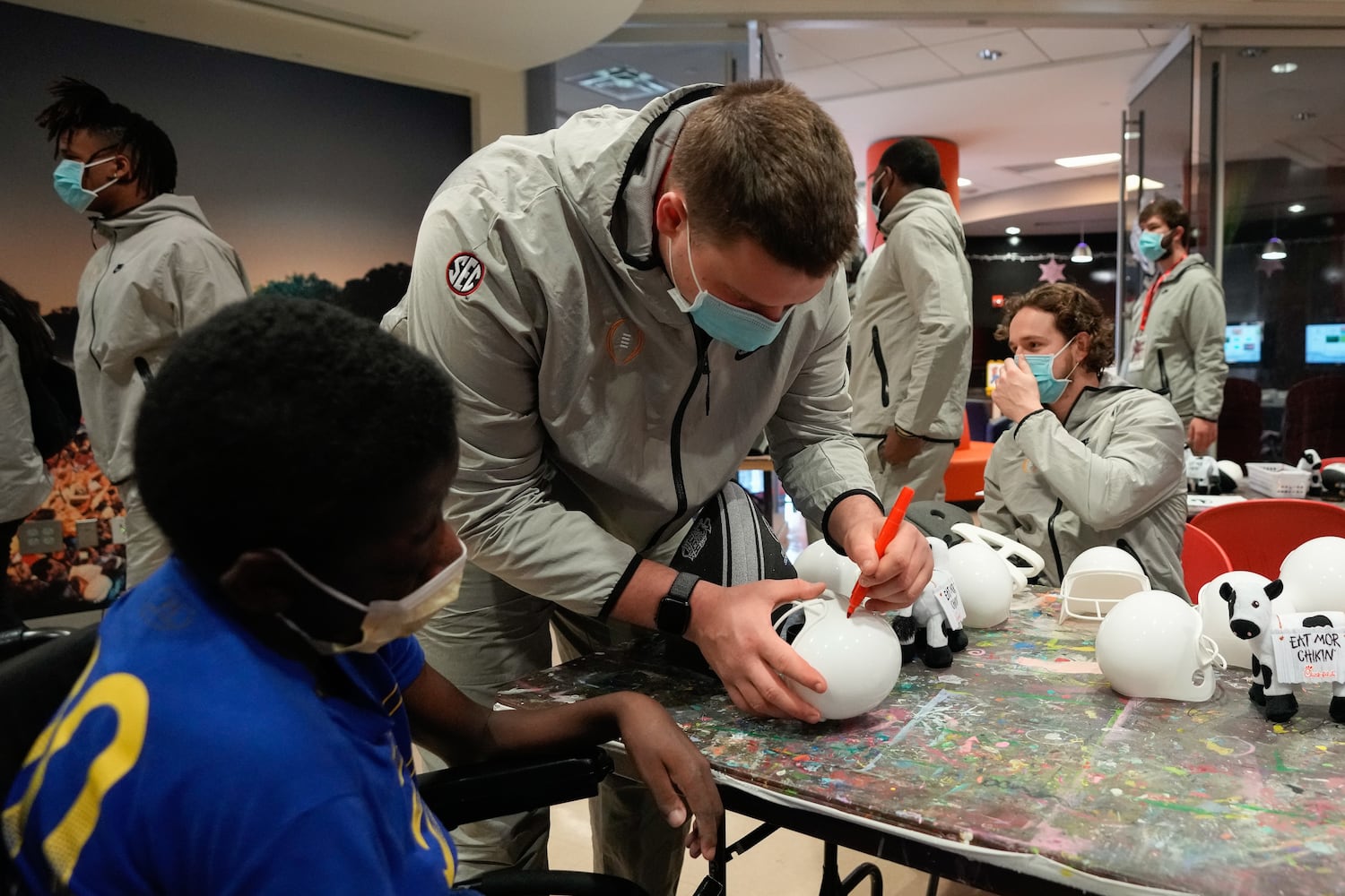 Chick-fil-A Peach Bowl hospital visit