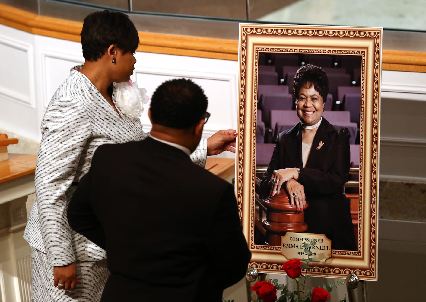 Photos: Fulton commissioner Emma Darnell laid to rest