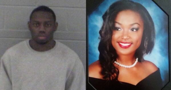 DeMarcus Little (left) is the boyfriend of Anitra Lashay Gunn (right), who was found dead Tuesday afternoon.