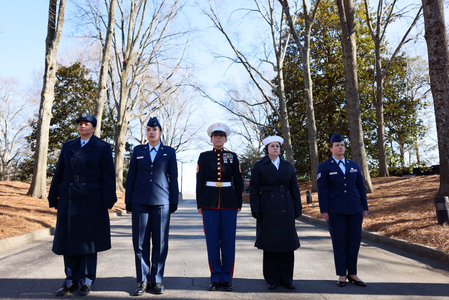 Jimmy Carter departure ceremony