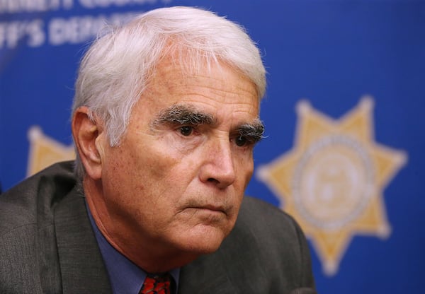 Former Gwinnett County Sheriff said 287(g) reduced recidivism by deporting people who otherwise would have been arrested multiple times in a year. (Curtis Compton / ccompton@ajc.com)