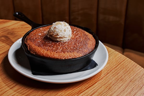 Marcus Bar & Grille’s M’s Cornbread. (Courtesy of Marcus Bar & Grille/Andrew Thomas Lee)