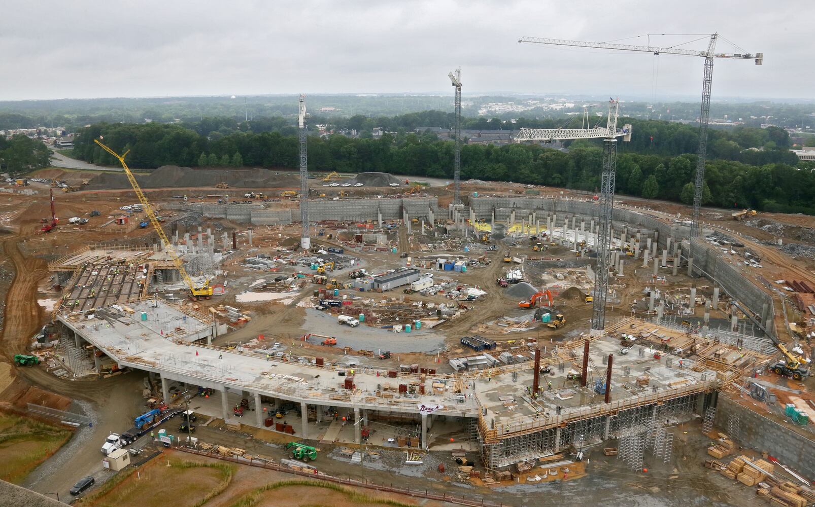 SunTrust Park construction