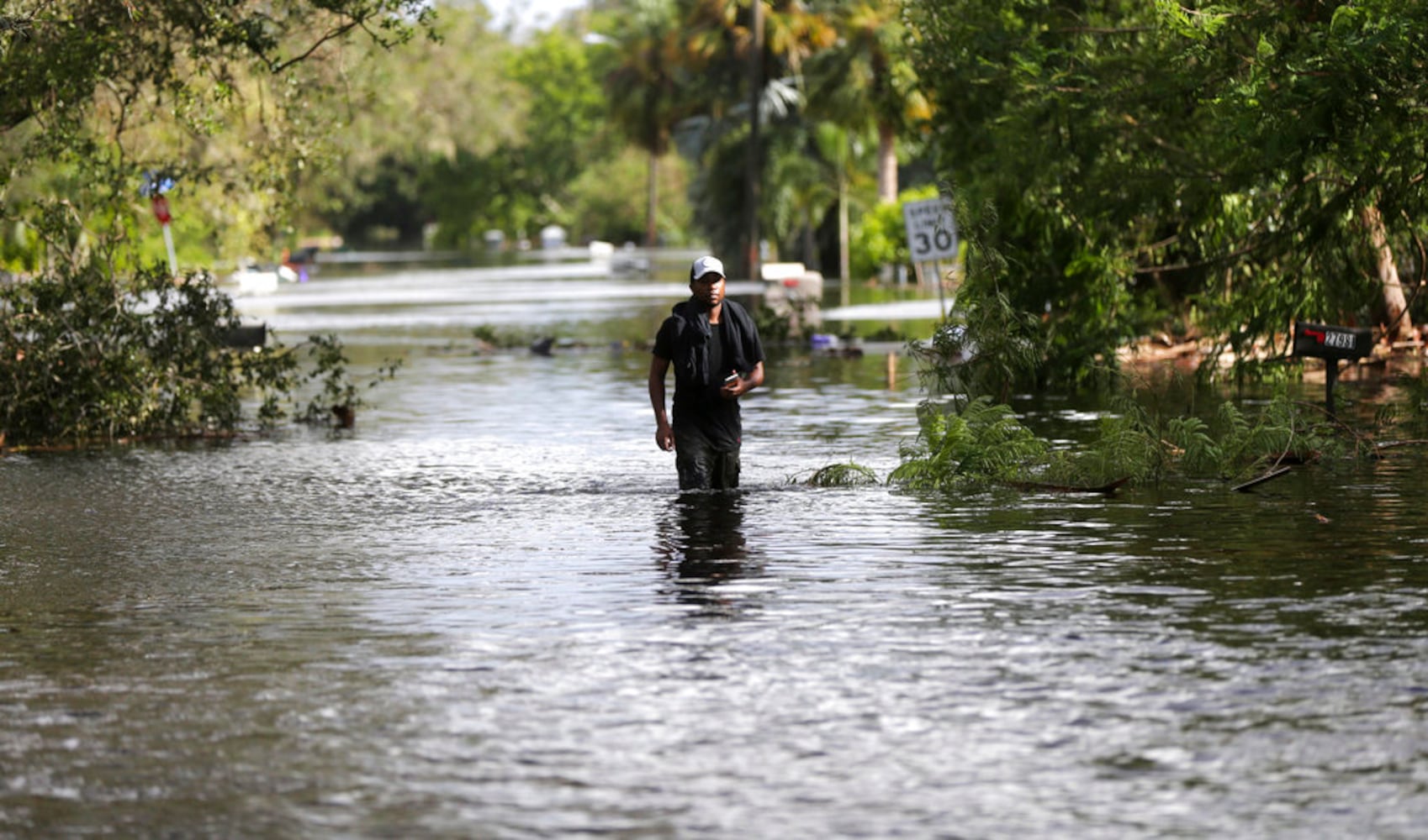 Photos: Hurricane Irma makes landfall in Florida, leaves damage behind