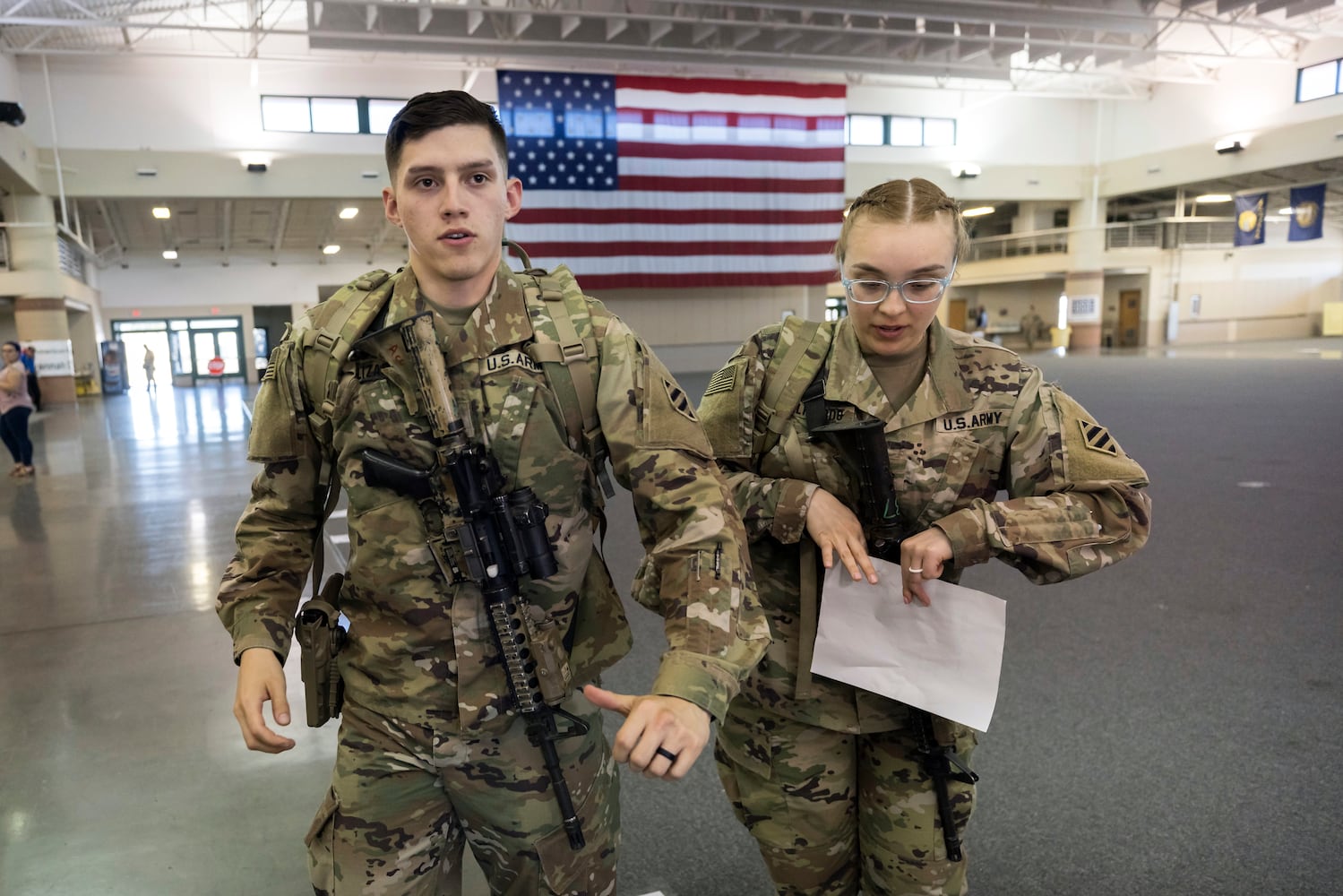 Third Infantry Divison Soldiers Deploy