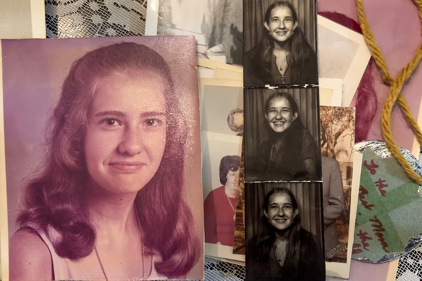 Photographs of Carlene Tengelsen, who disappeared in 1972. She was never found.

