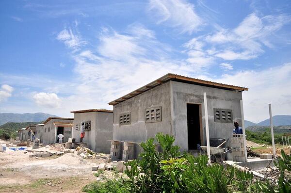 Homes are being finished in Laborie, Haiti. They are being built by New Story, a nonprofit founded in Atlanta with the goal of eliminating global homelessness. Recently, New Story has been subsidizing the rent   paying $1,000 a month for three months   to help more than 300 struggling Georgia families. The money is being paid directly to landlords to help these people, all of whom have lost jobs during the pandemic. Photo is courtesy of New Story.