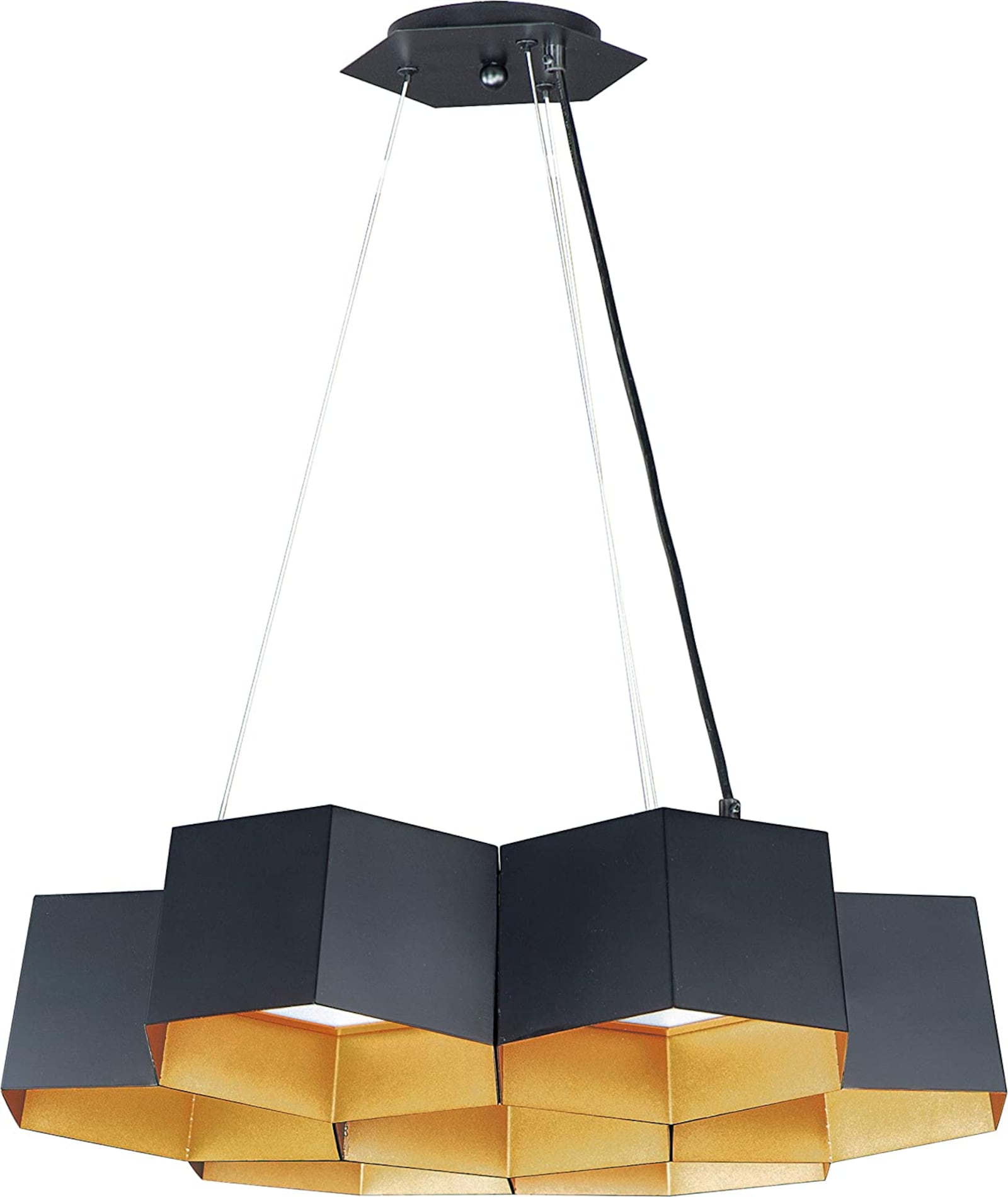 Honeycomb Metal Hexagon LED Pendant Ceiling Light