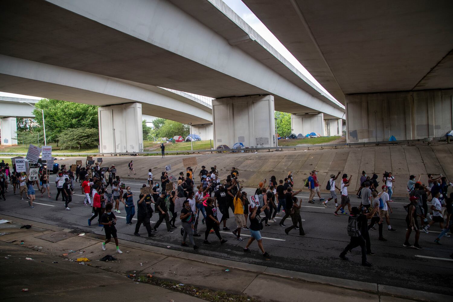 PHOTOS: Protests continue in Atlanta over recent fatal police shooting