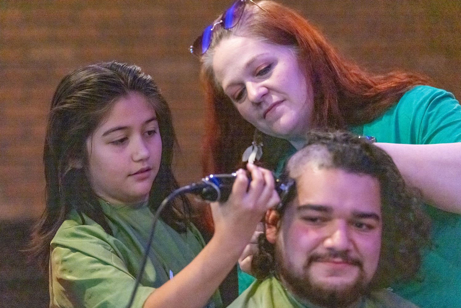 Head-Shaving Event,