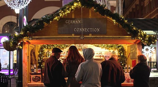 A perfect night to celebrate at the Atlanta Christkindl Market