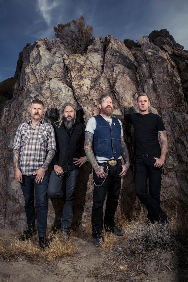  Mastodon are ready to rock their hometown. Photo: Jimmy Hubbard