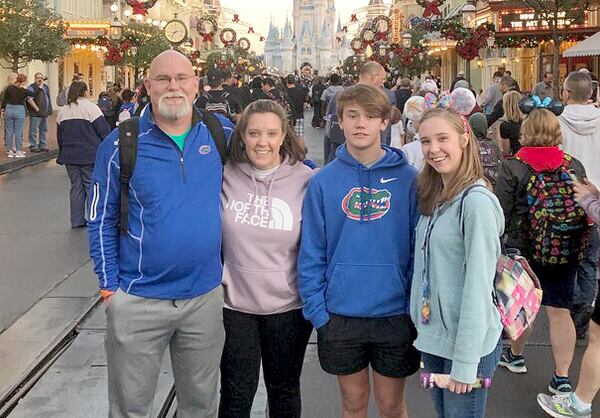 Rea Peterson (left) spent several days at Wellstar Paulding Hospital after being diagnosed with the coronavirus and pneumonia. (Family photo)