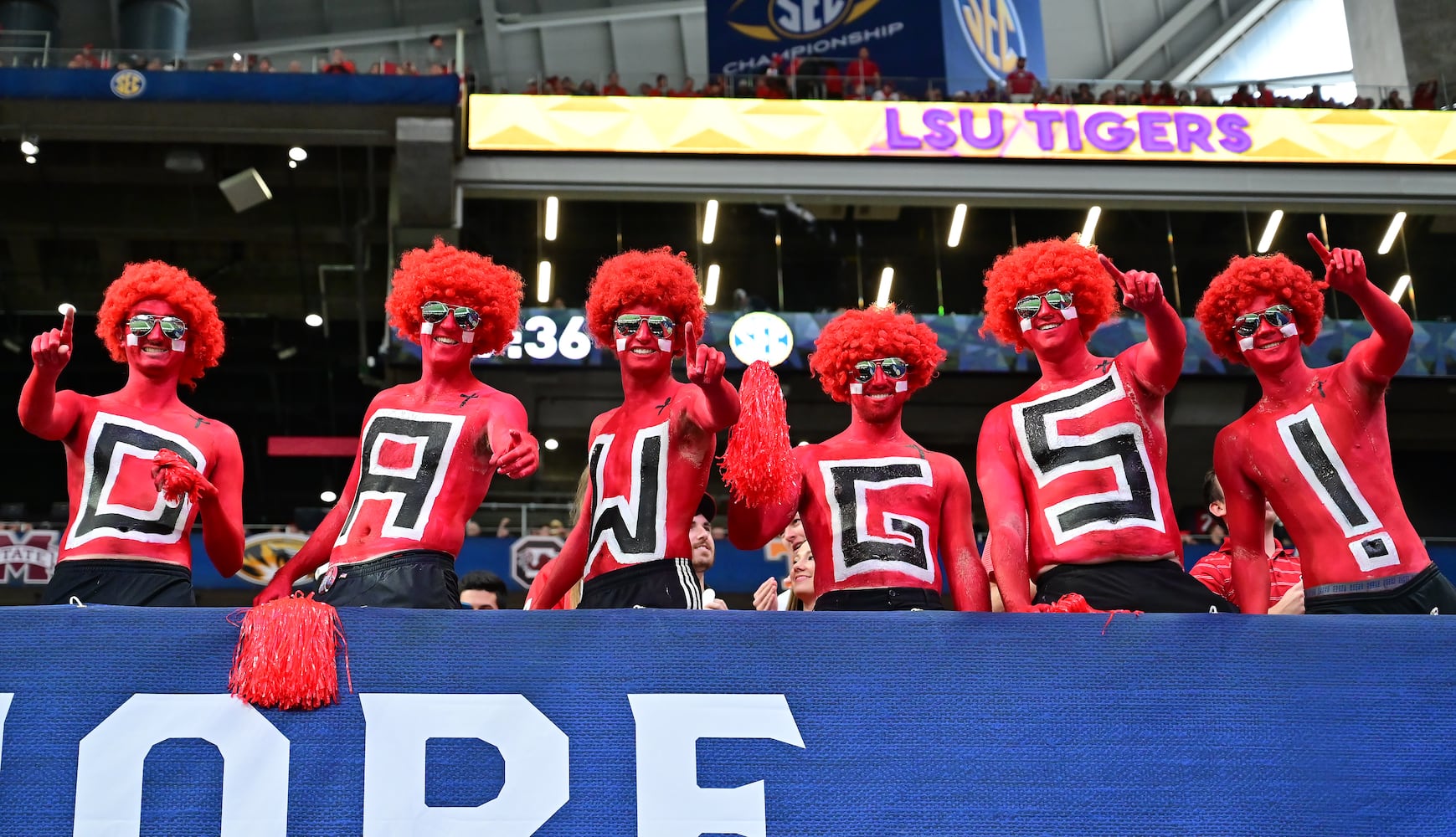 Photos: The scene at the SEC Championship game Saturday