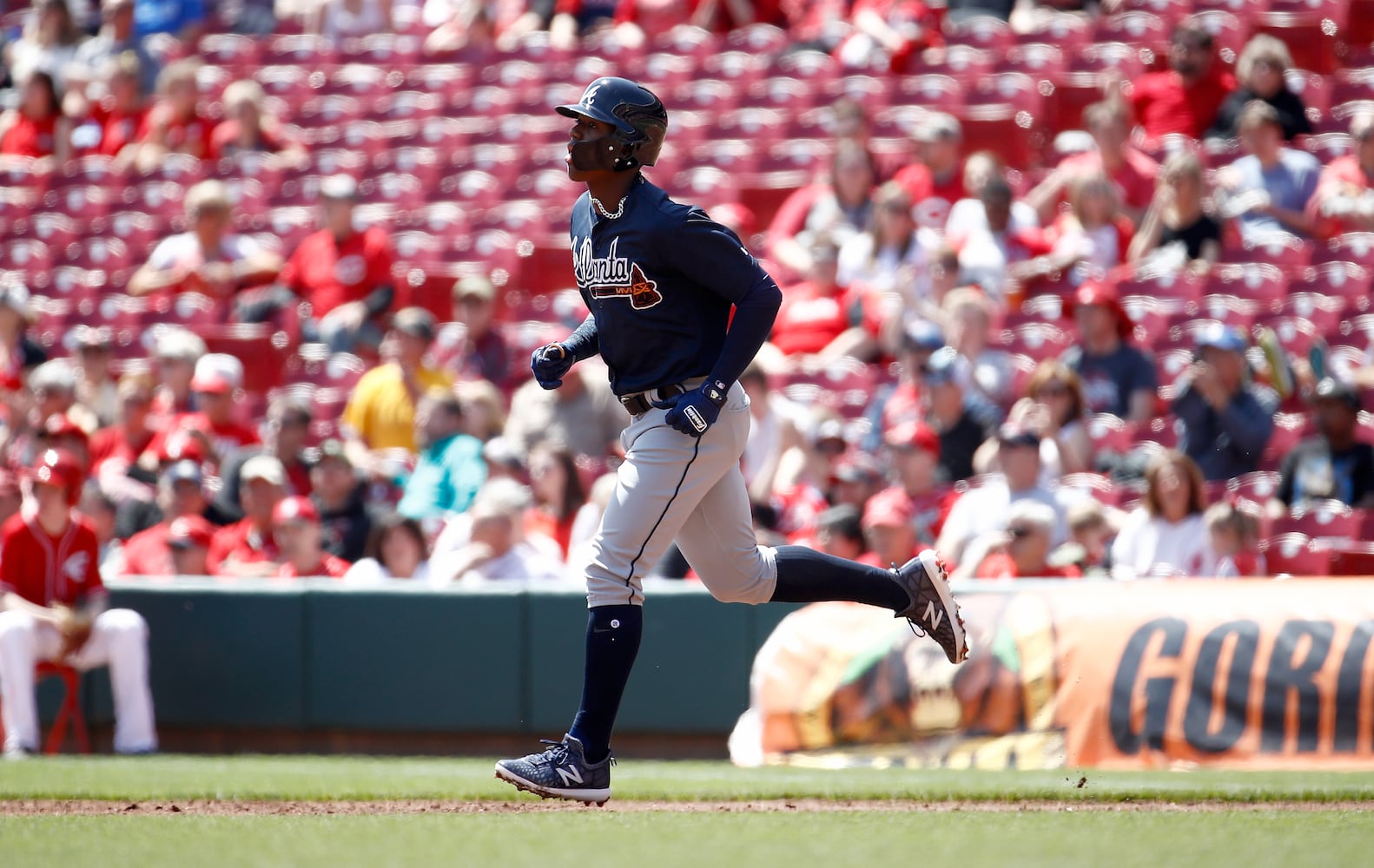 Photos: Ronald Acuna has deep impact in Braves’ second game