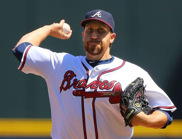 No one has been more instrumental in the Braves' early season pitching success than late-spring signee Aaron Harang.