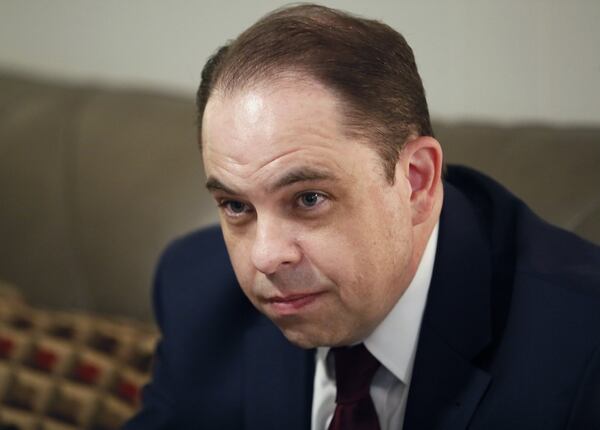 Tom Mew, one of the attorneys handling the workplace discrimination case of former Clayton County child welfare official Gerald Lynn Bostock. (Bob Andres / robert.andres@ajc.com)