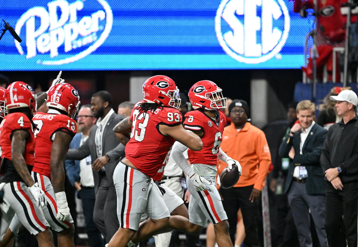 SEC Championship Georgia vs Texas