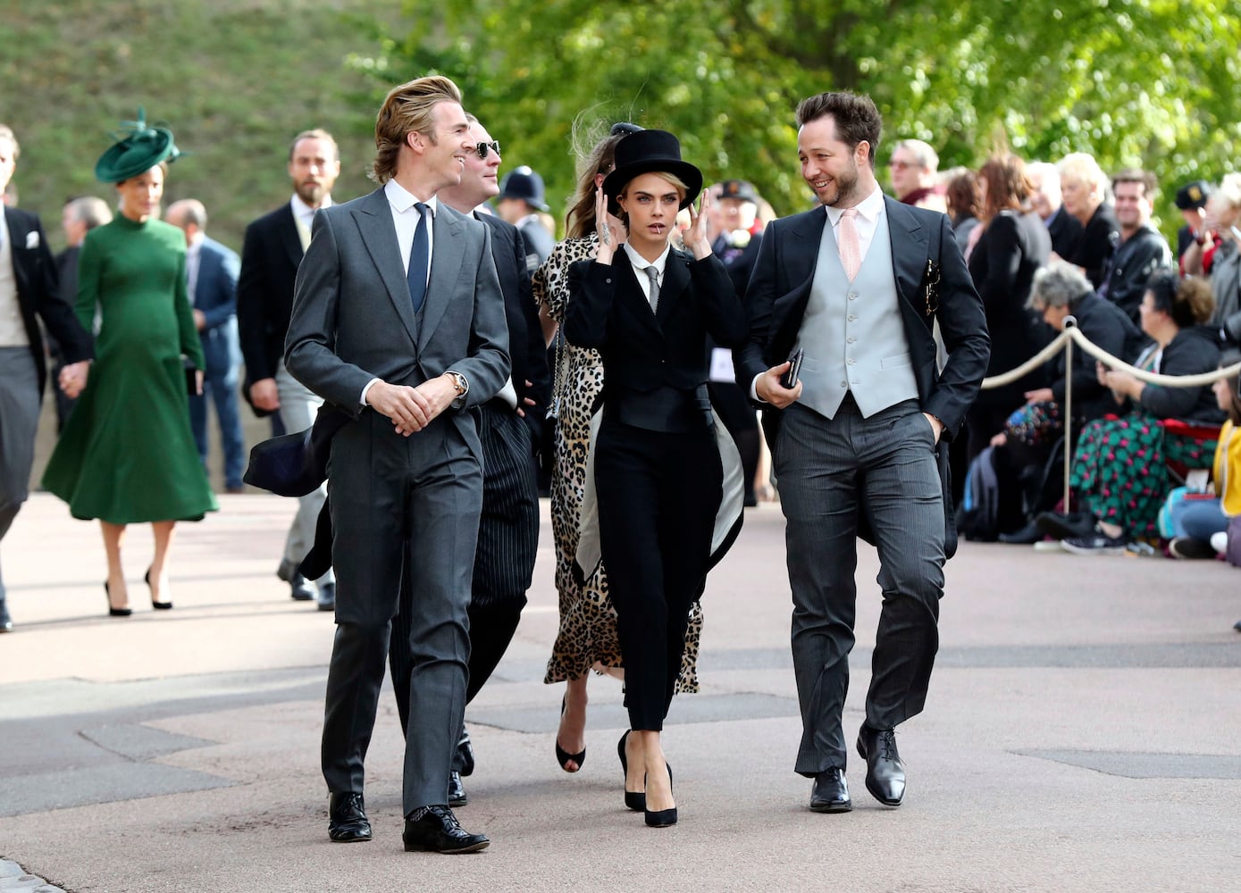 Photos: Princess Eugenie’s wedding guest arrivals