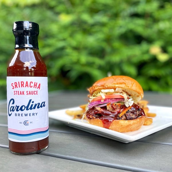 Sriracha steak sauce from Carolina Brewery 
(Courtesy of Carolina Brewery)