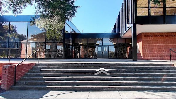 The Peters Campus Center at Paine College houses the cafeteria, offices, student lounge and recreation areas. A $750,000 federal grant will fund its restoration. Photo credit: Paine College.